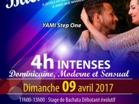 MEGA Stages de BACHATA FUSION avec YAMI Step One